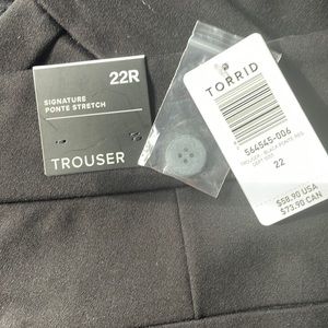Torrid 22, tall work dress pants. Stretchy